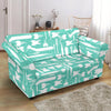 Tooth Dental Dentist Dentistry Pattern Print Loveseat Cover-grizzshop