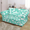 Tooth Dental Dentist Dentistry Pattern Print Loveseat Cover-grizzshop