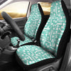 Tooth Dental Dentist Dentistry Pattern Print Universal Fit Car Seat Cover-grizzshop