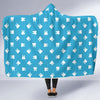 Tooth Dentistry Dentist Dental Pattern Print Hooded Blanket-grizzshop