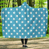 Tooth Dentistry Dentist Dental Pattern Print Hooded Blanket-grizzshop