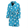 Tooth Dentistry Dentist Dental Pattern Print Men Long Robe-grizzshop