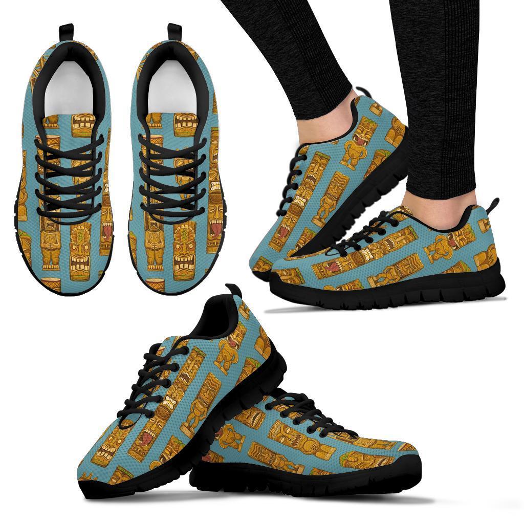 Totem Aztec Pattern Print Sneaker Shoes For Men Women-grizzshop