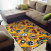 Load image into Gallery viewer, Totem Mask Pattern Print Floor Mat-grizzshop