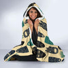 Totem Mask Print Pattern Hooded Blanket-grizzshop