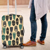 Totem Mask Print Pattern Luggage Cover Protector-grizzshop