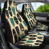 Totem Mask Print Pattern Universal Fit Car Seat Covers-grizzshop