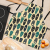 Totem Mask Print Pattern Women's Apron-grizzshop