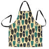 Totem Mask Print Pattern Women's Apron-grizzshop