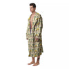 Totem Native Print Pattern Men's Robe-grizzshop