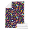 Totem Pattern Print Blanket-grizzshop