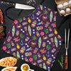 Totem Pattern Print Men's Apron-grizzshop