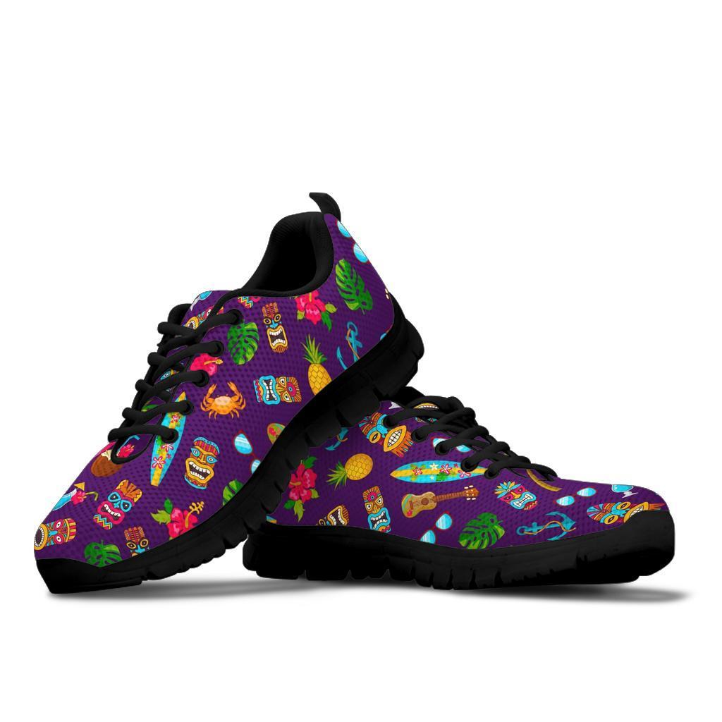 Totem Pattern Print Sneaker Shoes For Men Women-grizzshop