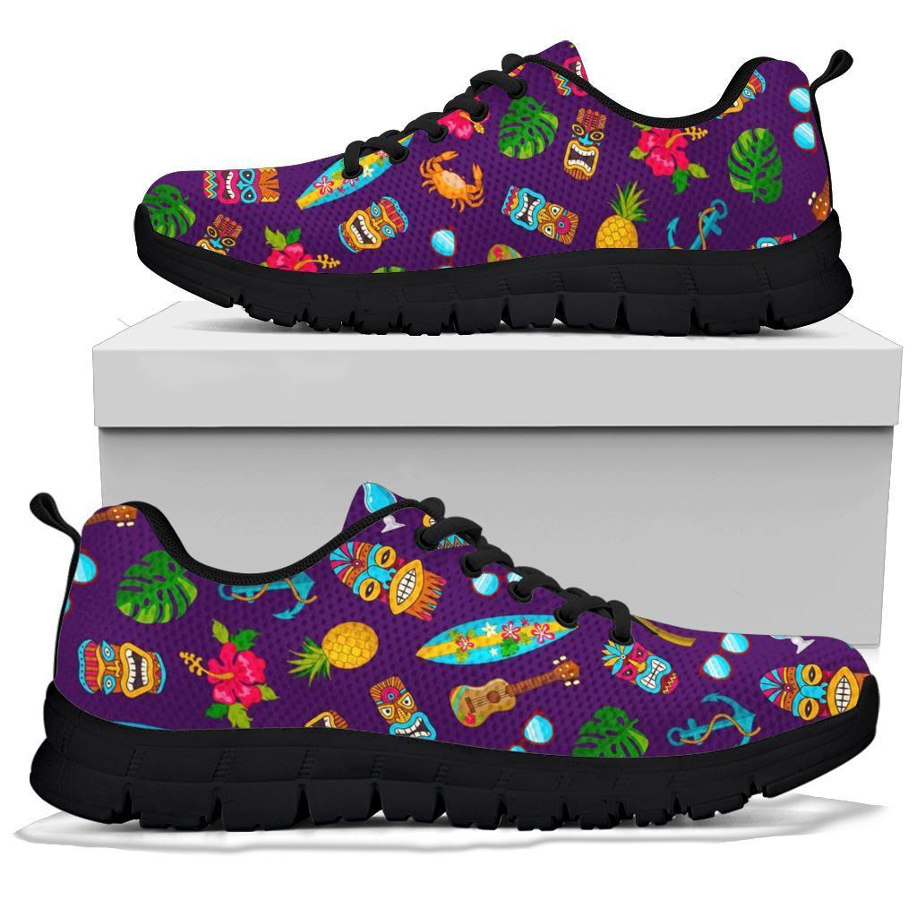 Totem Pattern Print Sneaker Shoes For Men Women-grizzshop