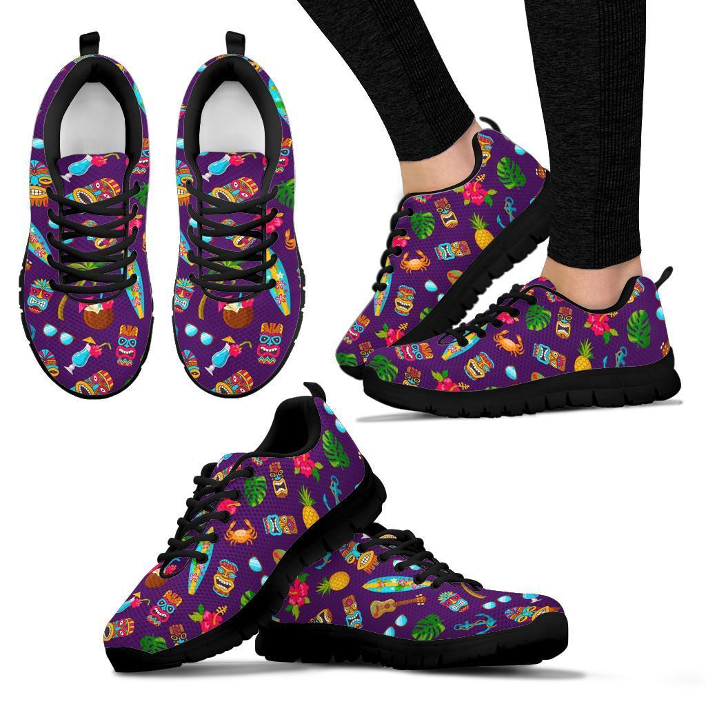 Totem Pattern Print Sneaker Shoes For Men Women-grizzshop