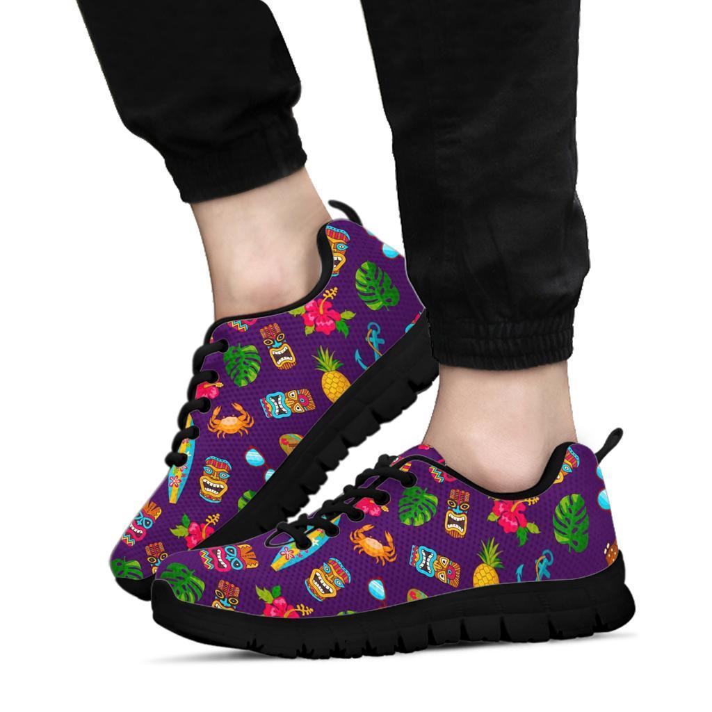 Totem Pattern Print Sneaker Shoes For Men Women-grizzshop