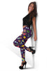 Totem Pattern Print Women Leggings-grizzshop