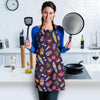 Totem Pattern Print Women's Apron-grizzshop