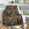 Totem Print Pattern Blanket-grizzshop