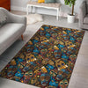 Totem Print Pattern Floor Mat-grizzshop