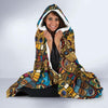 Totem Print Pattern Hooded Blanket-grizzshop