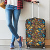 Totem Print Pattern Luggage Cover Protector-grizzshop