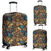 Totem Print Pattern Luggage Cover Protector-grizzshop