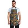 Totem Print Pattern Men's Apron-grizzshop