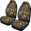 Totem Print Pattern Universal Fit Car Seat Covers-grizzshop