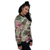 Totem Summer Print Pattern Women's Bomber Jacket-grizzshop