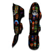 Totem Tiki Print Pattern Muay Thai Shin Guards-grizzshop