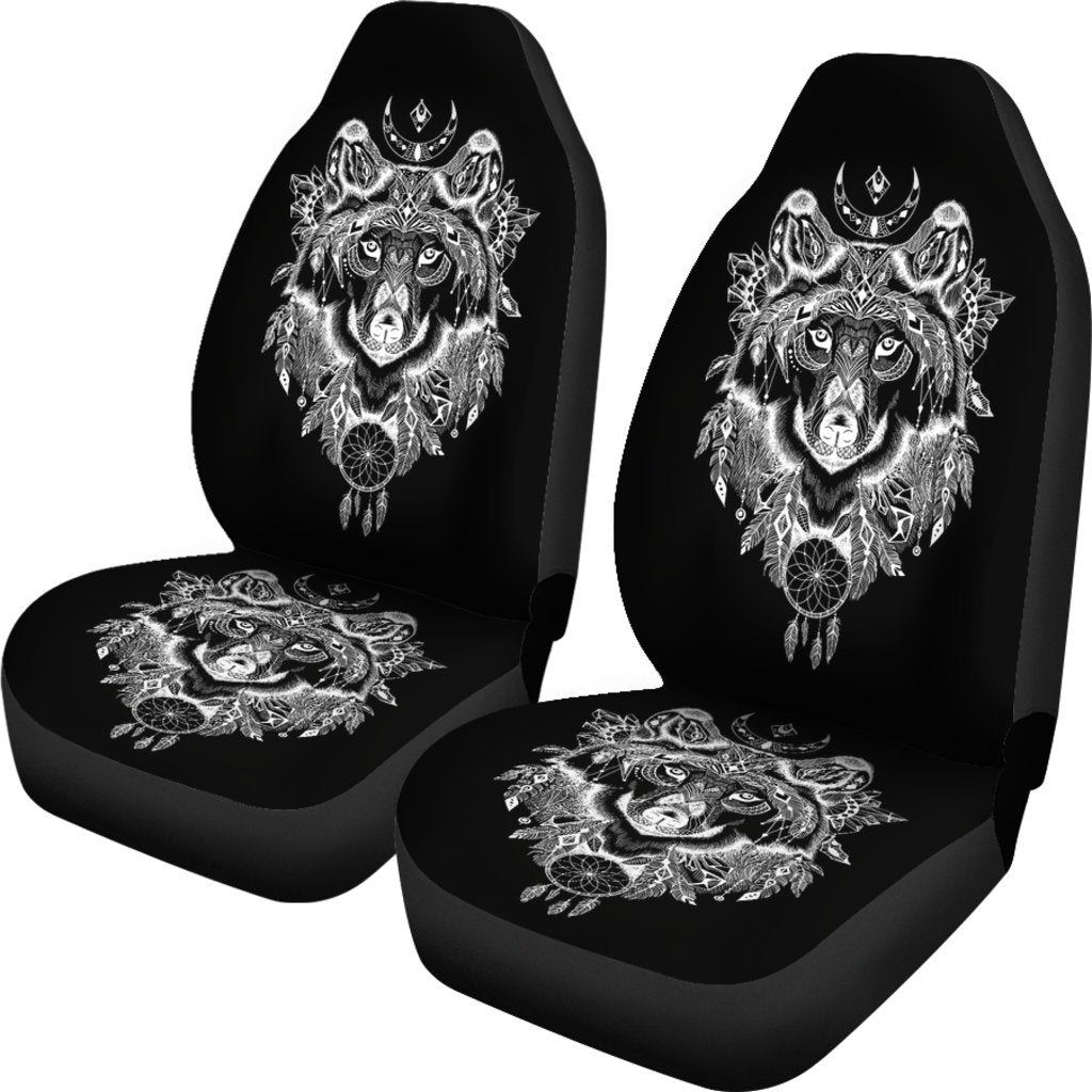 Totem Wolf Car Seat Covers-grizzshop