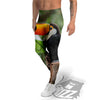 Toucan Aloha Keel-Billed Print Men's Leggings-grizzshop