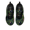 Toucan And Tiger Print Pattern Black Sneaker-grizzshop