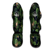 Toucan And Tiger Print Pattern Muay Thai Shin Guards-grizzshop