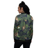 Toucan And Tiger Print Pattern Women's Bomber Jacket-grizzshop