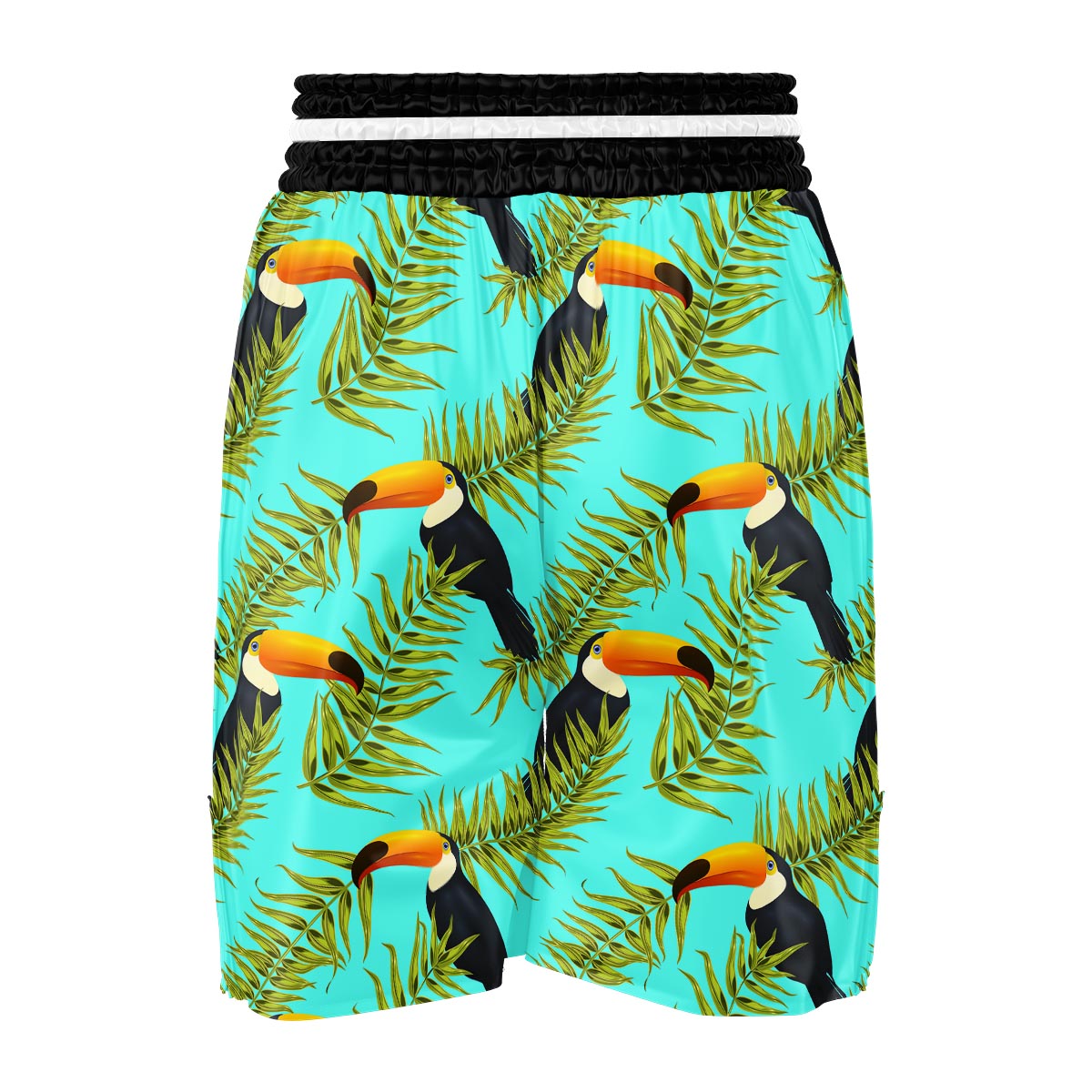 Toucan Toco Print Pattern Boxing Shorts-grizzshop