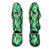 Toucan Tropical Toco Print Pattern Muay Thai Shin Guards-grizzshop