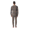 Traditional Oriental Paisley Print Pattern Men's Pajamas-grizzshop