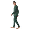 Tree Bamboo Green Print Pattern Men's Pajamas-grizzshop