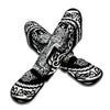 Tree Of Life Viking Print Muay Thai Shin Guards-grizzshop