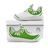 Tree Of Life Yin Yang Print White Athletic Shoes-grizzshop