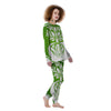 Tree Of Life Yin Yang Print Women's Pajamas-grizzshop