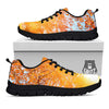 Tree Sunshine Autumn Print Black Sneaker-grizzshop