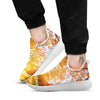 Tree Sunshine Autumn Print White Athletic Shoes-grizzshop