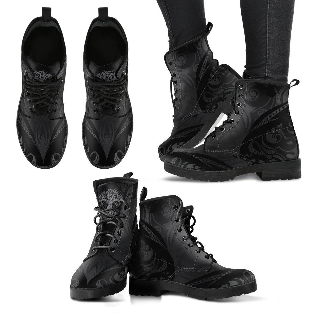 Tree of Life Women`s Leather Boots-grizzshop