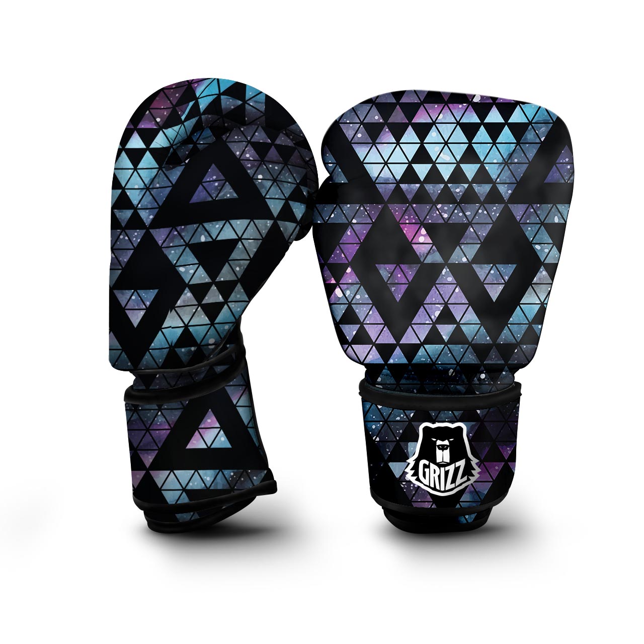 Triangle Galaxy Space Boxing Gloves-grizzshop