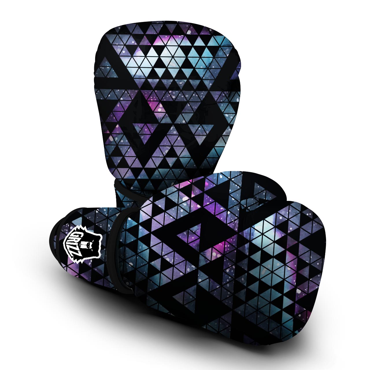 Triangle Galaxy Space Boxing Gloves-grizzshop