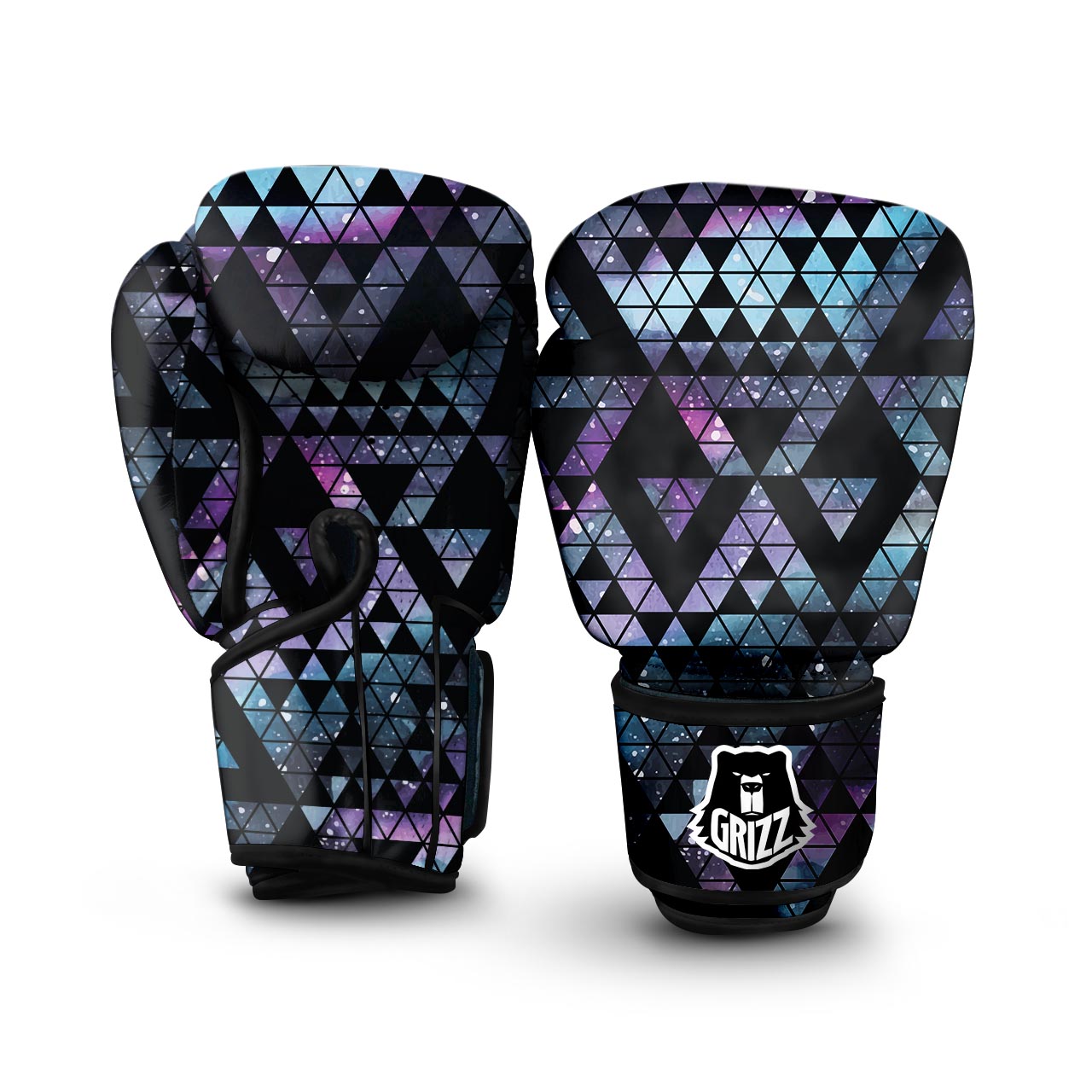 Triangle Galaxy Space Boxing Gloves-grizzshop