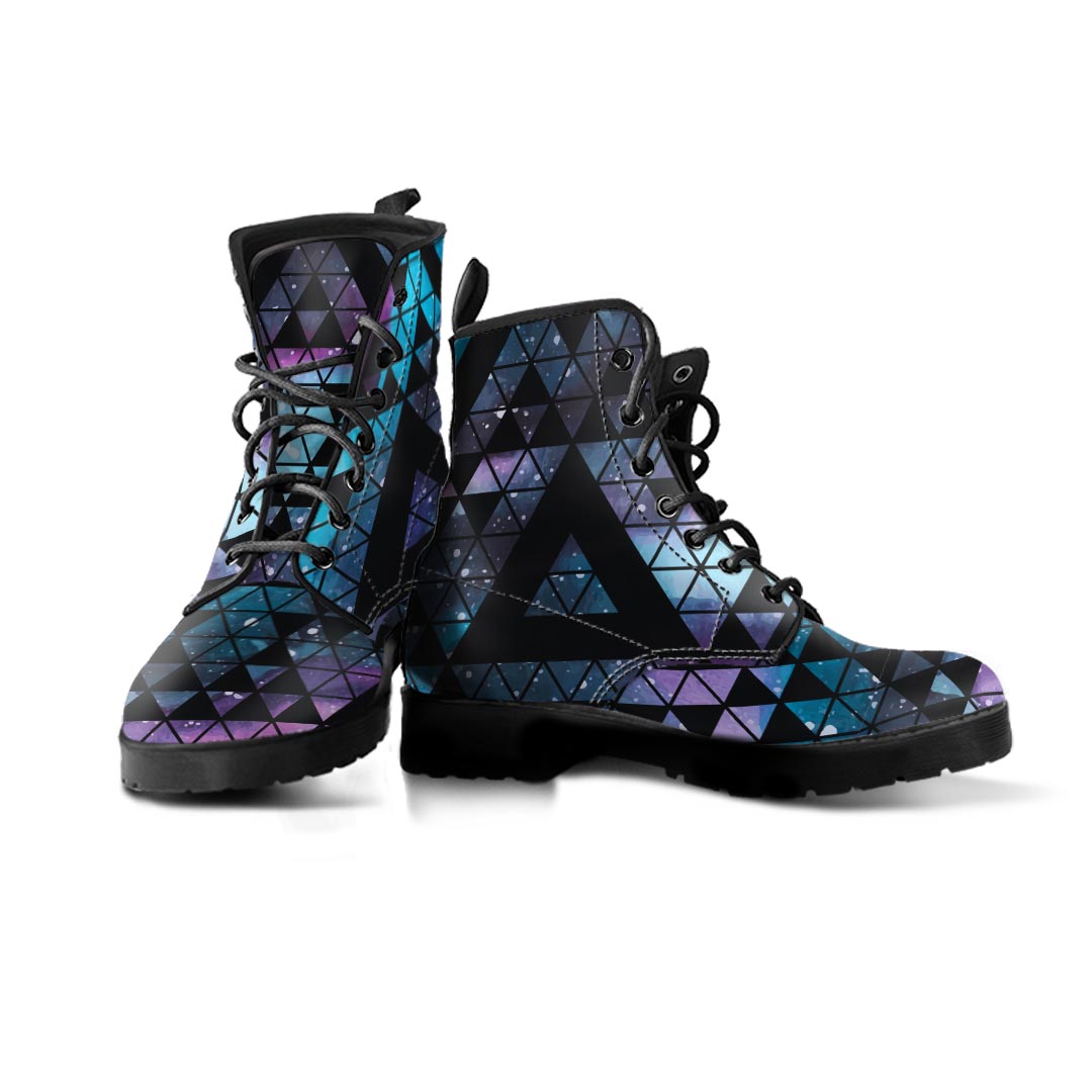 Triangle Galaxy Space Men's Boots-grizzshop